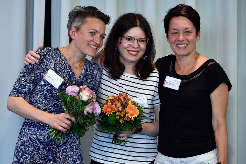 Dr. Stephanie Lücke, Dr. Katharina Reiss, Maria Flothkötter, das BBF-Team
