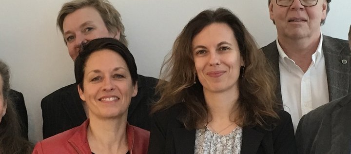 Maria Flothkötter und Ingrid Bernard