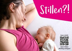 Mutter und Kind beim Stillen