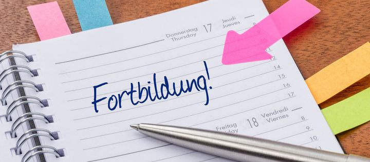 Eintrag Fortbildung in Kalender